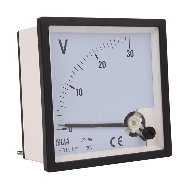 CP-96 DC Anlog вольтметр 1V2V3V5V10V15V20V30V40V50V100V150V200V250V300V400V450V500V Напряжение Панель метр