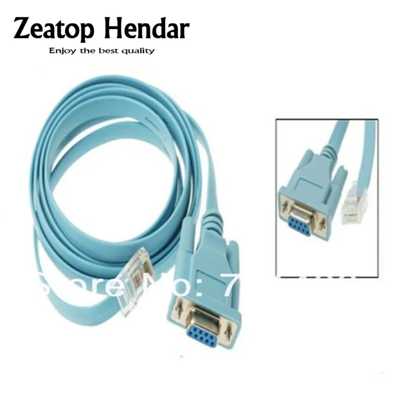 1 шт. 5 м RJ45 Ethernet-RS232 DB9 COM-порт последовательные гнездовые маршрутизаторы сетевой