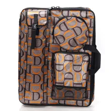 Модная многофункциональная 4K Водонепроницаемая большая художественная сумка с алфавитом для рисования, набор для рисования, сумка для путешествий, товары для рукоделия