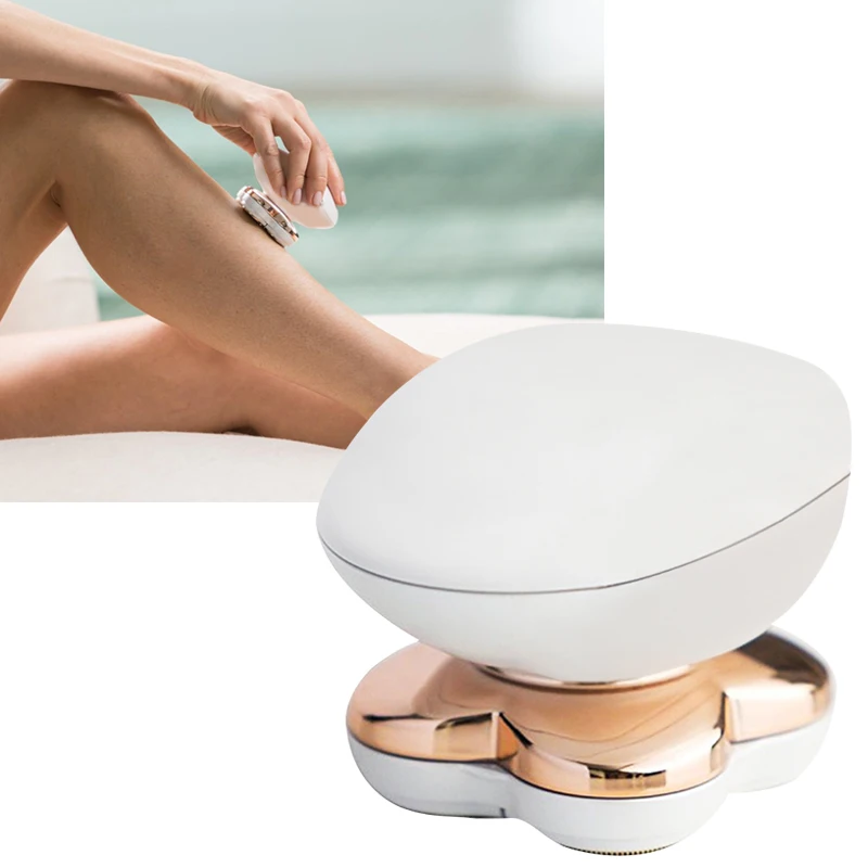 

Multifunction Depilator 4 Heads Shaver Women Electric Epilator USB Recharge Lady Body Hair Removal Painless Bikini Shavers