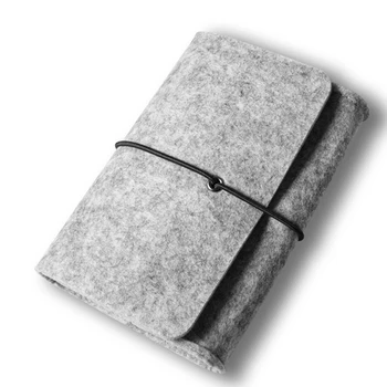 

Accessories Notebook Storage Sleeve Cover Mini Artificial Wool Felt Unisex Cosmetic Pouch Ultra Slim Lightweight Laptop Bag Soft