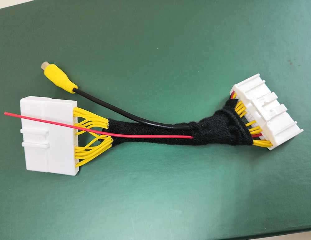 Автомобильный адаптер RCA для камеры заднего вида кабель преобразования видео Nissan