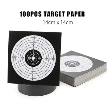 

100pcs Practice Target Paper Archery Training Paper Face for Arrow Bow Shooting Hunting Practice Paper Archery Accessories