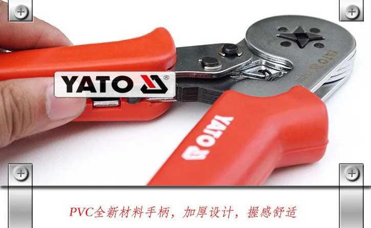 Yato, Extension Tool ntn bing European Style Ratchet Wheel-Wire Crimper Press Plier 0.2-6mm2 YT-2305