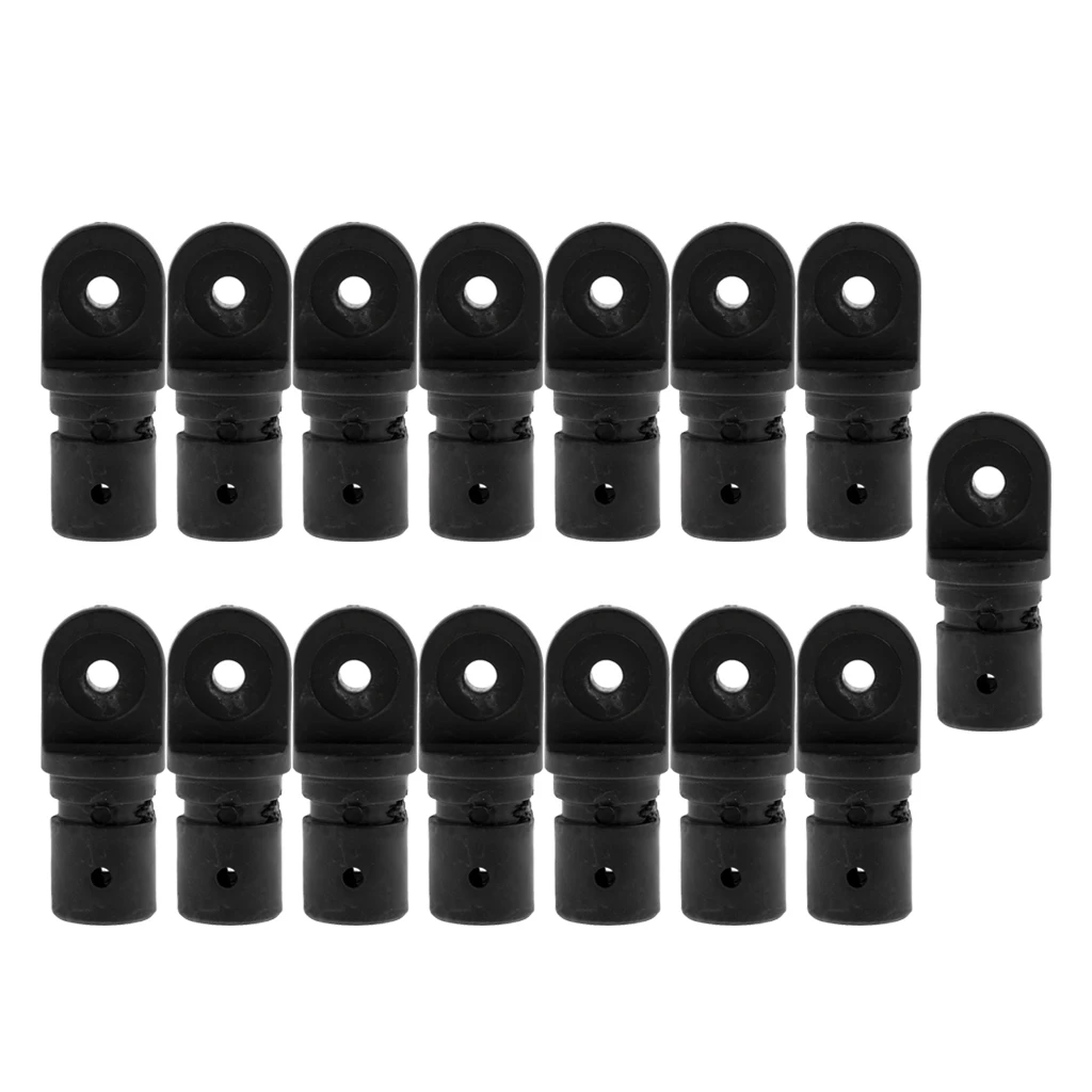 15Nylon Marine Boat Bimini Top Fitting 22mm Internal Insert Tube Eye End Cap