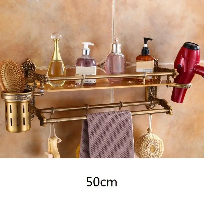 Number 11 Porta фен для волос шампунь держатель Etagere Badkamer аксессуары стойки для душа Banheiro полки Salle De Bain ванная комната настенная полка - Цвет: Number 11