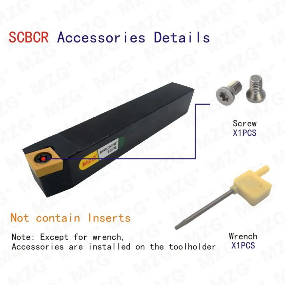 Токарный станок MZG SCBCR 12 мм 16 стальной держатель для инструментов CCMT 09 06|lathe cutter|boring