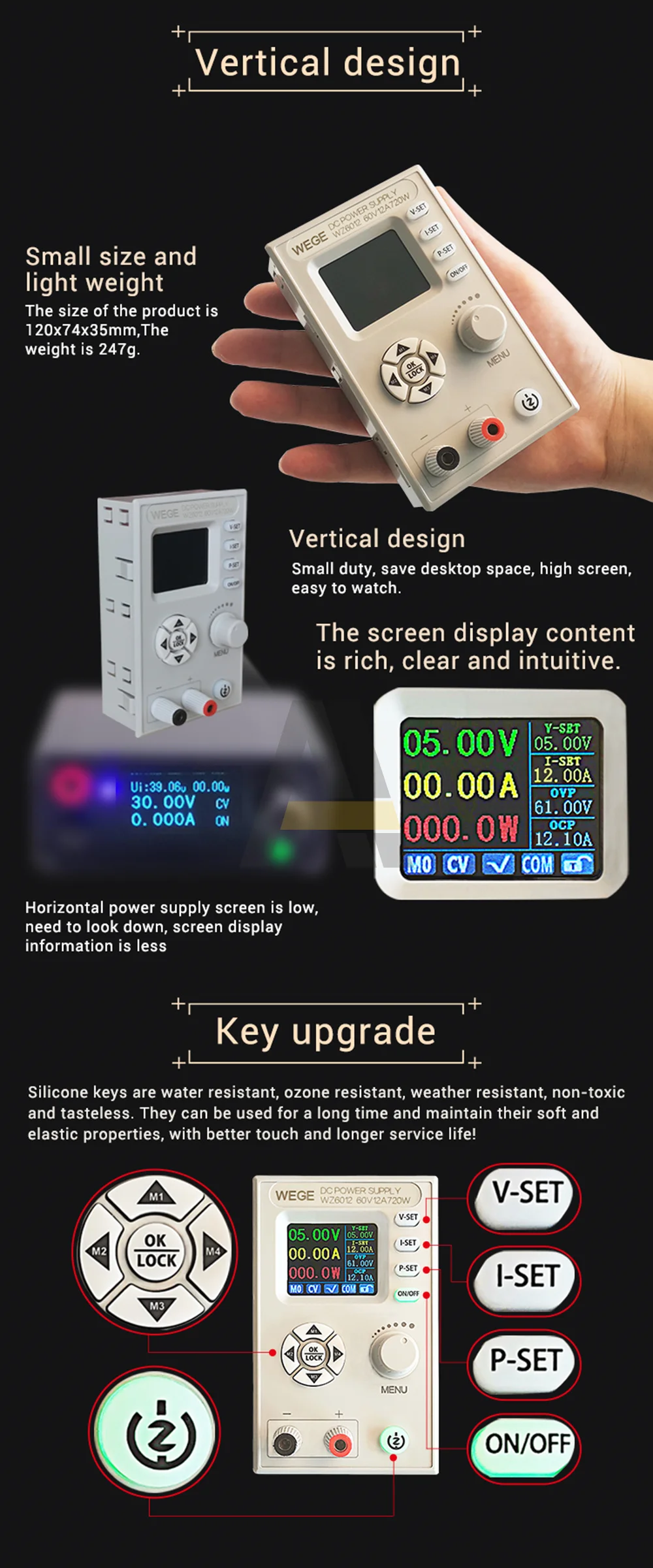 comunicação wz6012 módulo de potência kit