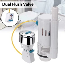 Nouveau réservoir d'eau à double valve de remplissage et de vidange, bouton-poussoir, pièce de réservoir d'eau pour sièges universels, toilettes, L5 #4, 2019