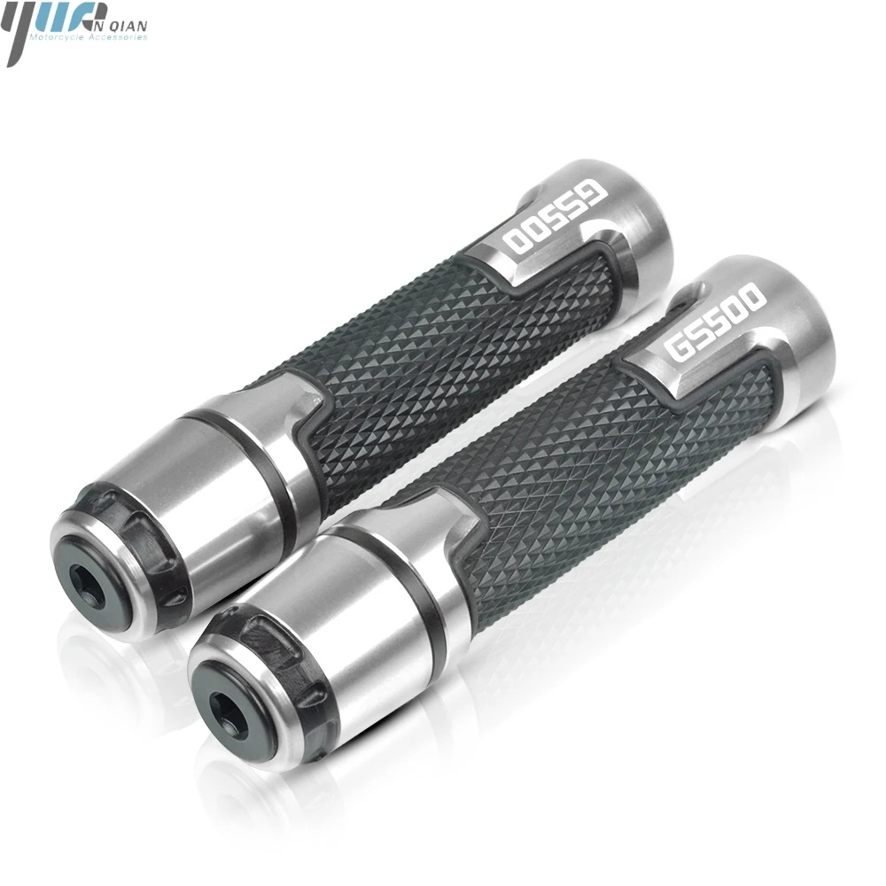 Для SUZUKI GS500 GS 500 GS-500 мотоцикл уличная и гоночная мото гоночное сцепление ручка мотоцикла и концы рукоятки руля - Цвет: Серебристый