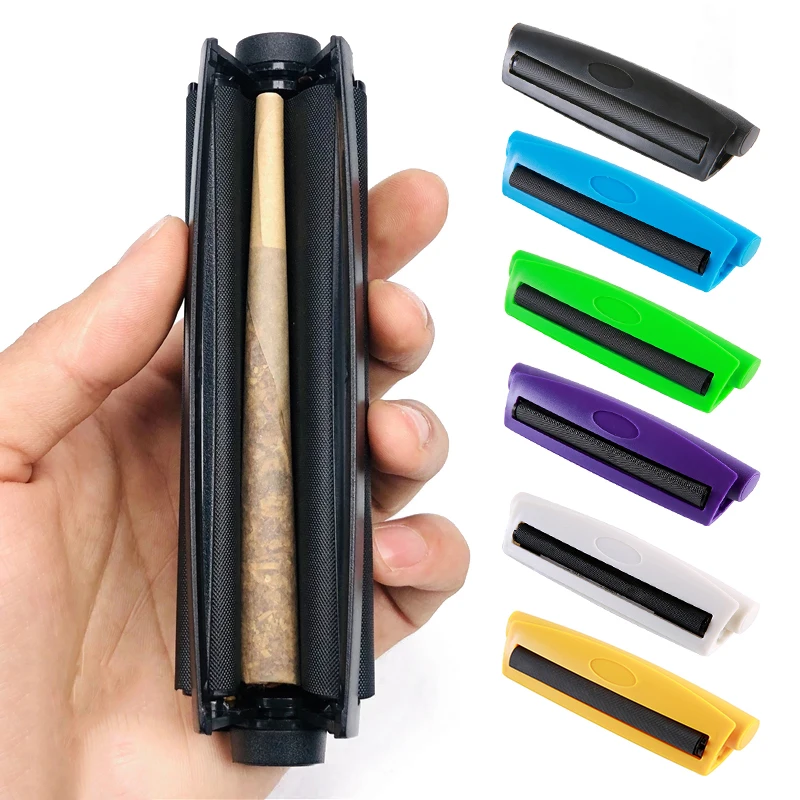 Portable Mini Manual Tobacco Joint Roller Cone Cigarette Rolling Machine for 110mm Smoking Rolling Papers Cigarette Maker DIY