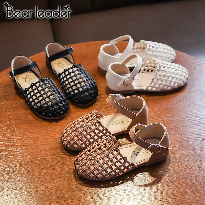 Oso líder niñas sandalias nueva verano chica Cool Shoes Baby Hollow Sandalias Niño Zapatos bajos zapatos casuales zapatos - AliExpress Madre y niños