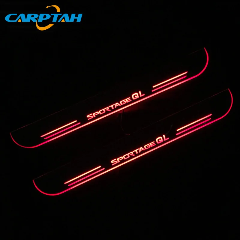 CARPTAH Trim Pedal Car External Parts светодиодный светильник для дверных порогов Kia Sportage QL 2016