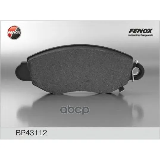 Колодка Тормозная Дисковая Fenox Bp43112 FENOX арт. BP43112