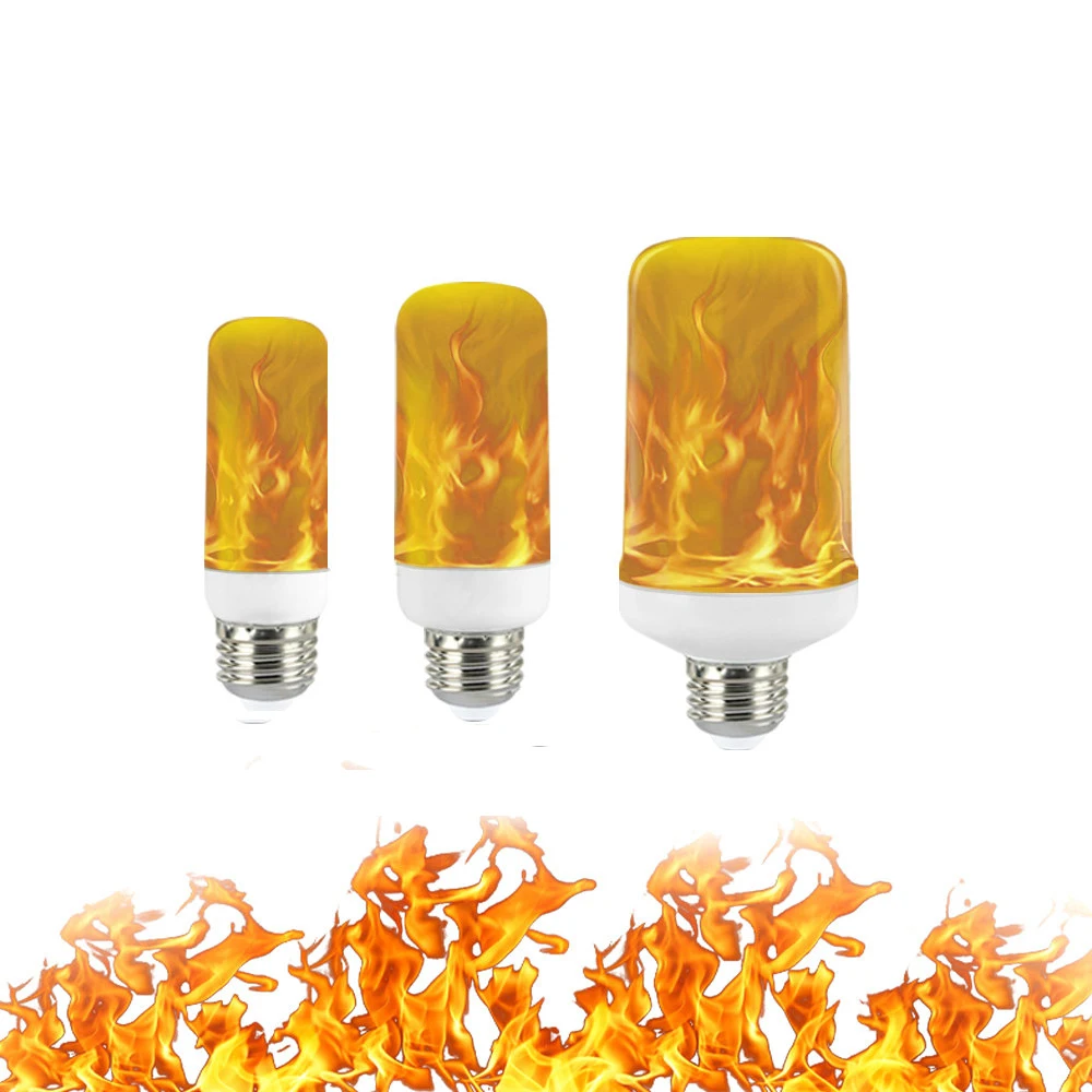 

LED Flame Lamp E27 B22 E14 Light Bulb Flame Effect Fire Flickering Emulation 5W 12W 15W Decorative Bulb AC85-265V