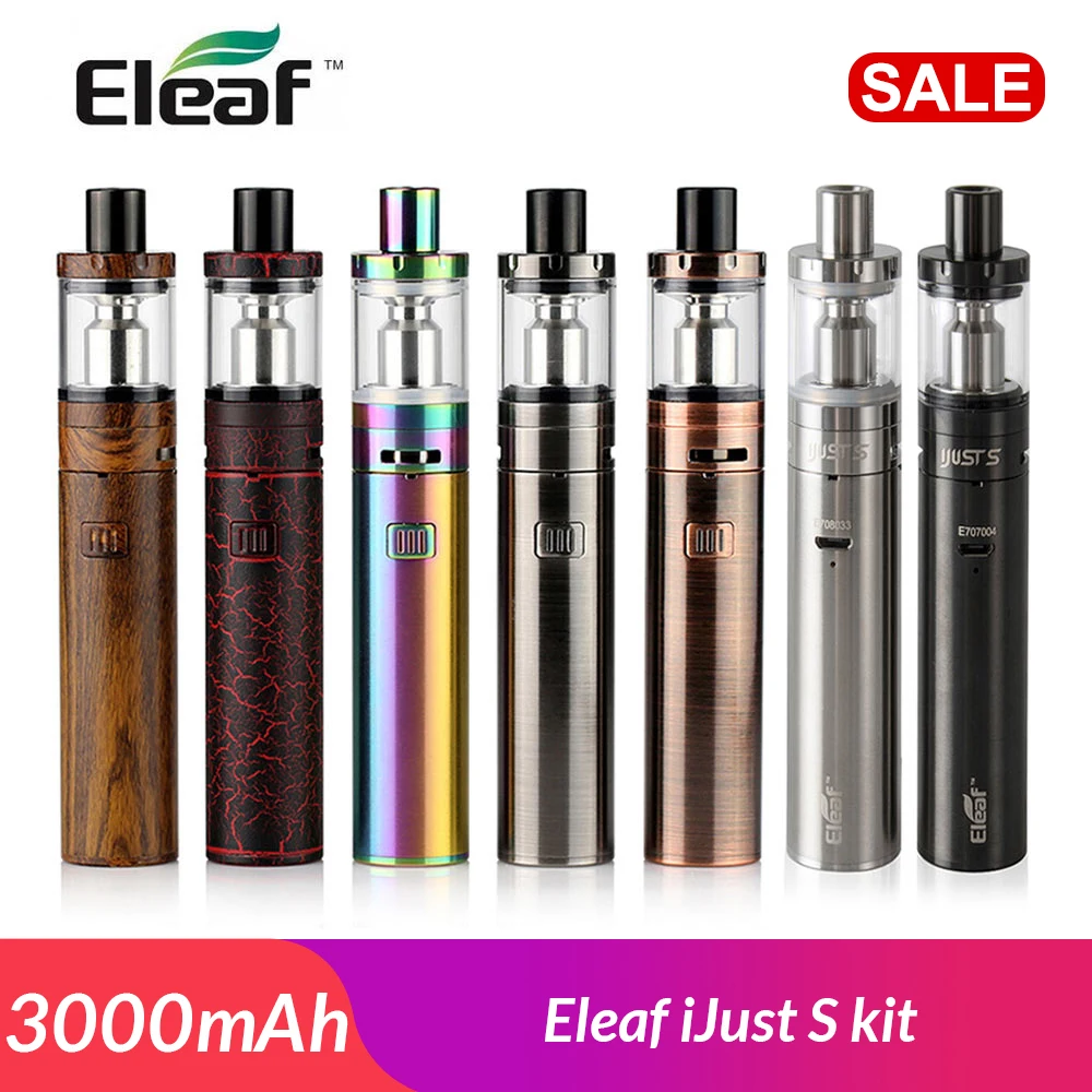 Оригинальный набор Eleaf iJust S со встроенным аккумулятором 3000 мА/ч + баком ijust