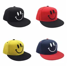 Шапочка для новорожденного, для малыша, дизайн улыбки, детская шапка, бейсболка, хлопок, для маленьких мальчиков, аксессуары для девочек, летняя Солнцезащитная шапка, Детские Козырьки, хип-хоп