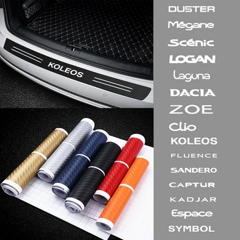 

Car Rear Bumper Decor Guard Sticker for Renault DACIA Duster Megane Loguna Sandero Scenic Logan Zoe Koleos Fluence Captur Kadjar