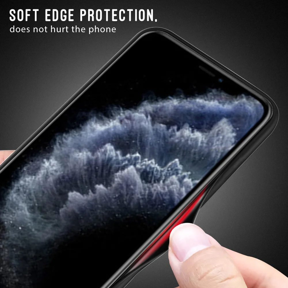 Luxury Creative Gradient Glass Drop proof Tpu Phone Case for Iphone 11 Pro Max Phone Case 3