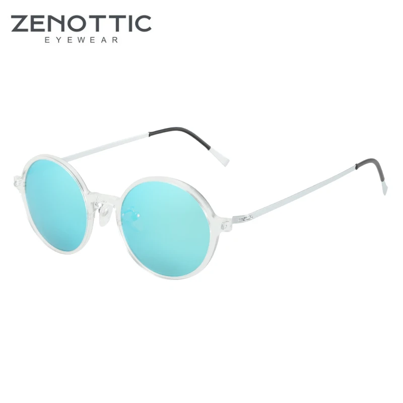 Солнцезащитные очки ZENOTTIC зеркальные для мужчин и женщин UV 400 нейлоновые