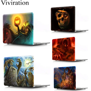 

Skull Laptop Replace Cover PVC Shell For Apple Mac MacBook Air Pro Retina 11 12 13 15 With Touch Bar Hard Case Men Boy Xmas Gift