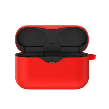 

Clamshell Opening Anti-shock Flexible Silicone Comprehensive Protective Case Full Cover for Sony WF-H800 Earbuds