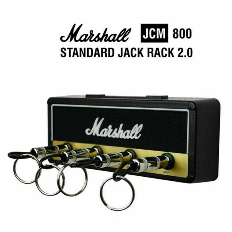 Rack Amp Vintage Guitar Amplifier Key Holder Jack Rack 2.0 Marshall JCM800 Marshall Key Holder Guitar Key Home decoration