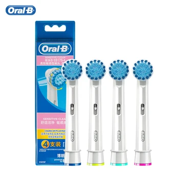 

Oral B Vitality Electric Toothbrush Heads Gum Care Genuine Original EB17-4 Replacement Teeth brush Heads