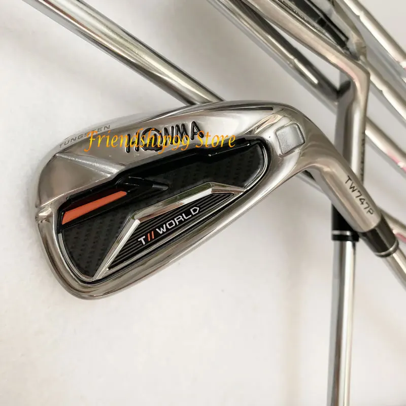 Новые мужские HONMA TW747P гольф утюги 4-11.SW Утюги клюшки Графит Гольф Вал R/S/SR flex клюшки для гольфа с головной убор