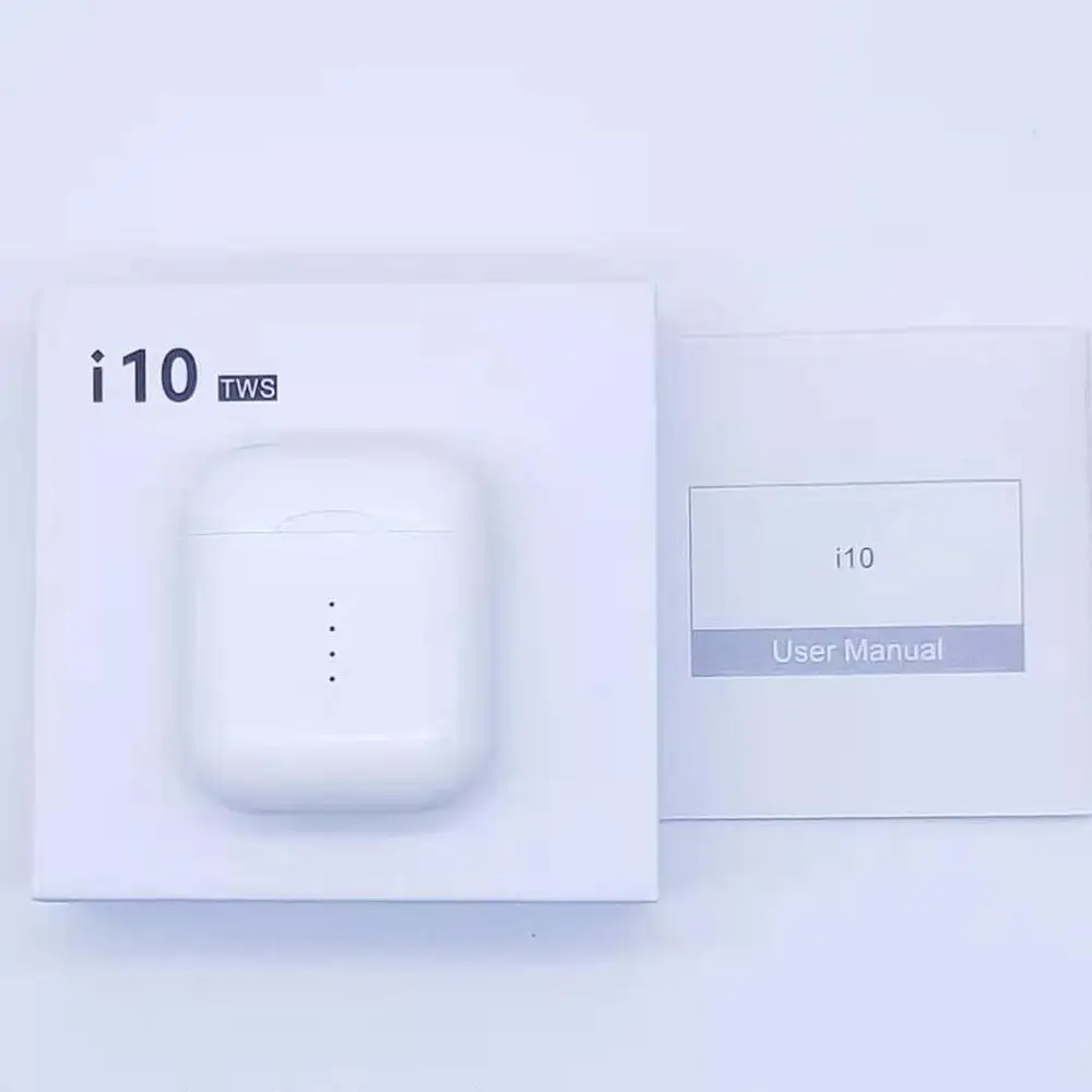 i10 TWS Yodeli i9s tws Bluetooth наушники мини наушники беспроводные наушники спортивные Bluetooth гарнитура с зарядным устройством микрофон для смартфона - Цвет: i10 TWS