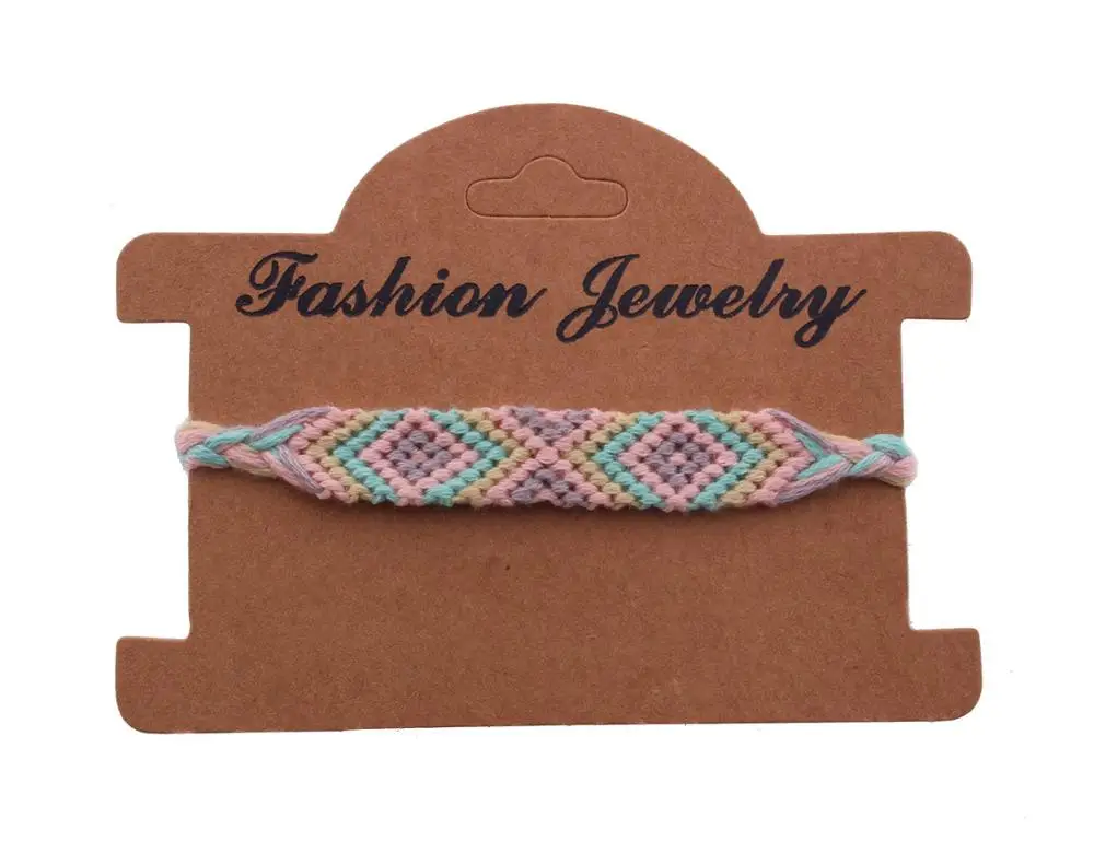 Многострунный красочный тканый браслет дружбы boho шикарный короткий X призматическая вышивка нить Плетеный моющийся wayuu браслет ее - Окраска металла: Светло-желтый, золотистый цвет