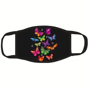 

Cotton Cloth Sunscreen Unisex The Sublimation Printing Washable Breathable Face Mask Cloth Mouth Mask Reuseable Washable Mouth