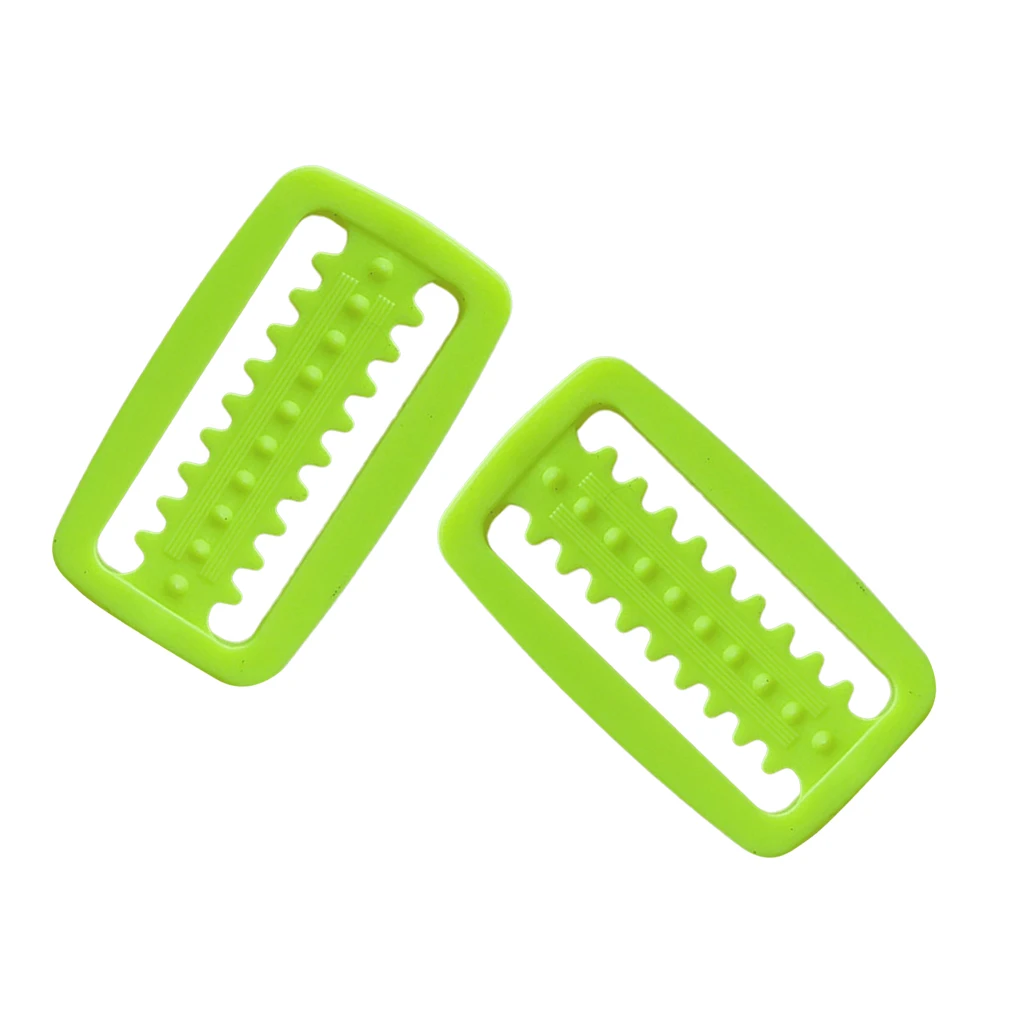 2 Pieces Scuba Diving Weight Belt Keeper for Standard 5cm Webbing