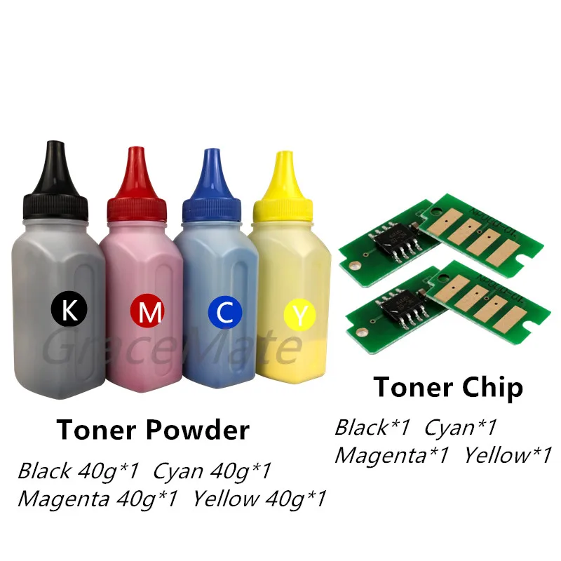 

5A Toner and Chip Easy Refill Compatible for Xerox Phaser 6510 Dn WorkCentre 6515 6515n Dni Printer Powder Refill and Chip