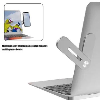 

Universal Magnetic Suction Mount Holder Ergonomic Computer Accessories Laptop Stand Mini Portable Home Office Live Stream