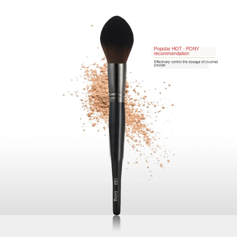 

Tapered Highlighter Powder Brush Makeup Powder Blusher Profile Sculpting Bronzer Blending Brushes Beauty Cosmetic Brush P133