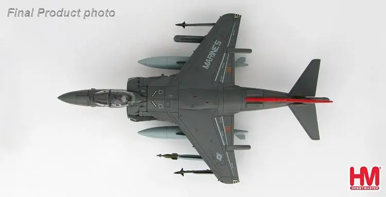 HOBBY MASTER AV-8B Harrier II Plus USMC VMA-311 Tomcats WL51 USS Peleliu February 2012 1/72 diecast plane model aircraft
