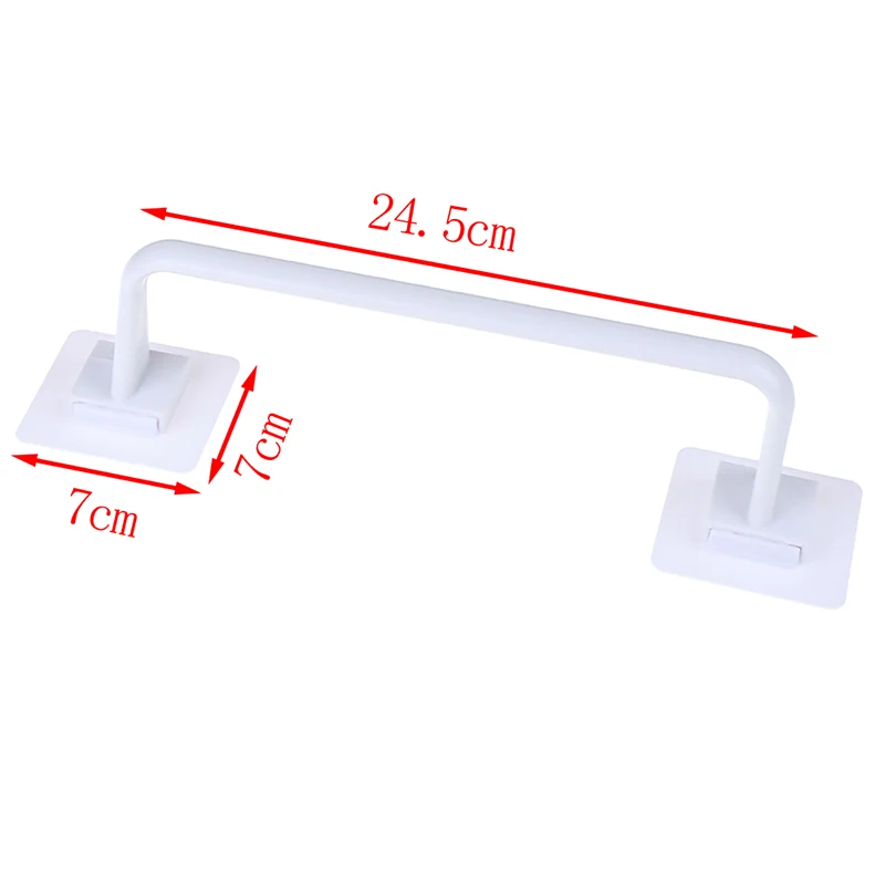 Горячая S/L Размер самоклеющиеся настенные ванная комната полотенца Бар Полка держатель Туалет Рулон бумаги подвесной вешалка