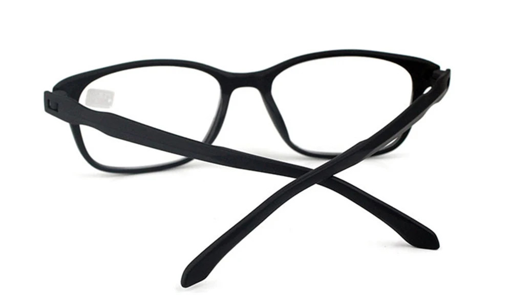 IENJOY Blue Light Glasses Square Reading Glasses TR Reading Glasses Men Blue Light Reader Antifatigue Computer Eyewear 1.0-4.0