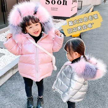 

-30 degrees winter baby girl clothing down jacket girls children clothes outfits outerwear coats warm parkas kids girls nowsuit