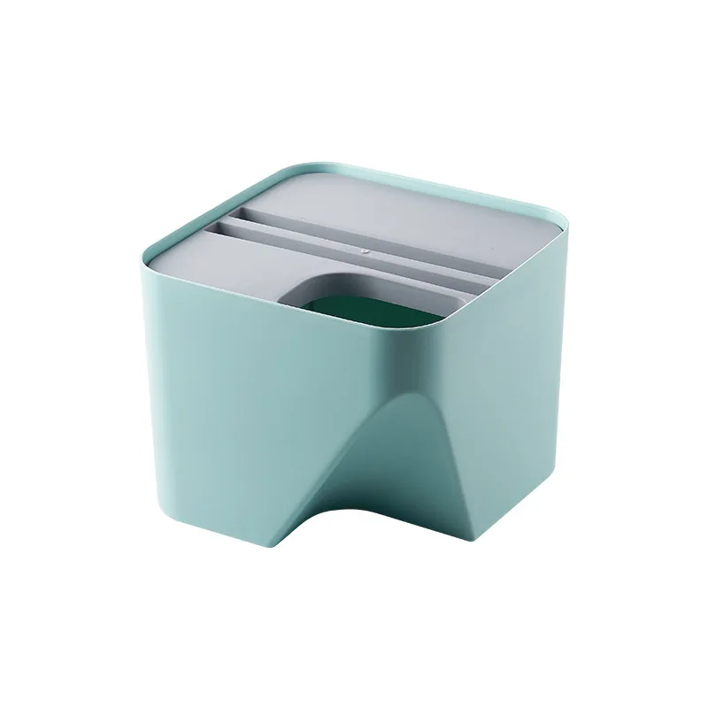 Мусорные баки для кухни, уложенные сортировочные мусорные корзины, мусорное ведро, мусорное ведро для ванной комнаты - Цвет: 10L