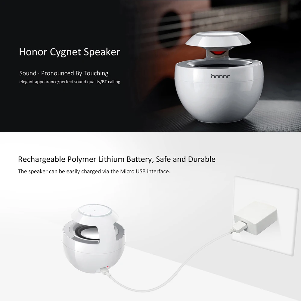 Original Huawei Portable Bluetooth Speaker Wireless Loudspeaker Sound Stereo Music 360 Surround Speakers Waterproof AM08 Swan