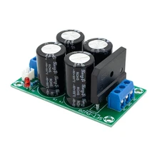 Pw28 dupla placa do amplificador de potência do filtro de potência retificador alta corrente 25a ponte plana placa de alimentação não regulada diy