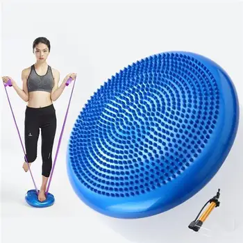 

HiMISS Balance Pad improving comfortable level Yoga Balance Pad PVC Massage Training Pilates for Fitness Disk PVC