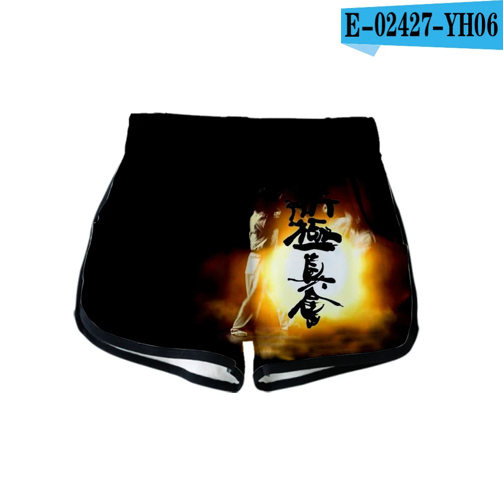 Pictured Стиль kyokushin 3D одежда принт женские повседневные сексуальные шорты Топы повседневные крутые женские летние горячие продажи k-pops шорты - Цвет: Pictured