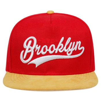 

High Quality Brooklyn Letter Embroidered Flat Hat Fashion Street hats Men and Women Universal Cap Outdoor Sports Caps