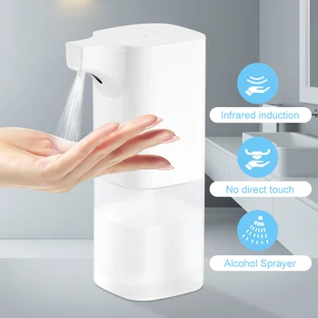 

350ML Automatic Soap Dispenser Touchless Bathroom Disinfectant Sprayer Smart Sensor Liquid Soap Dispenser for Kitchen