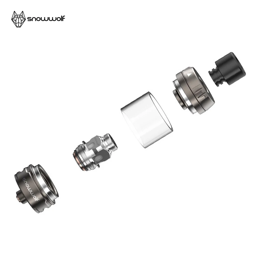 Бак Snowwolf Mark Vape 3 мл/2 мл 22 мм электронная сигарета распылитель Топ наполнение системы с утечкой для Kfeng Mod