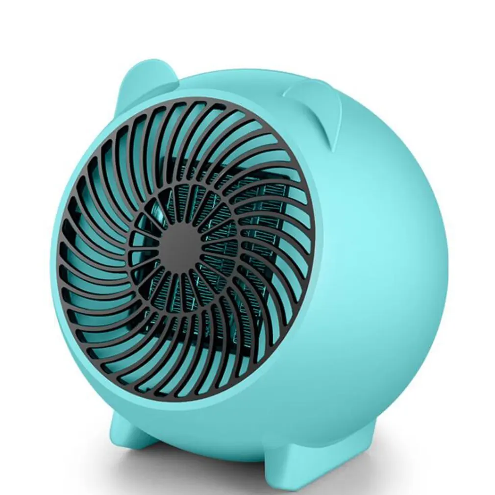 

Mini Electric Table Fan Heater Fast PTC Air Warmer Portable Small ptc Ceramic Fan Heater Electric 220V 250W Warm Air Blower