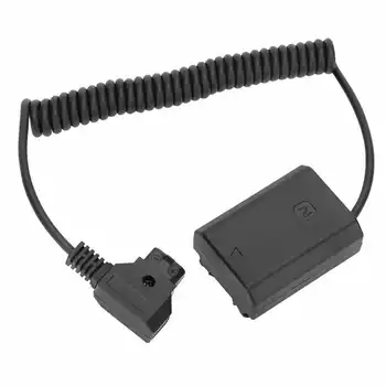 

photo studio D-TAP Port to NP-FZ100 Full Decoder Dummy Battery for Sony A73 A7R3 A7M3 A7S3 A7R4Dummy Battery for Sony